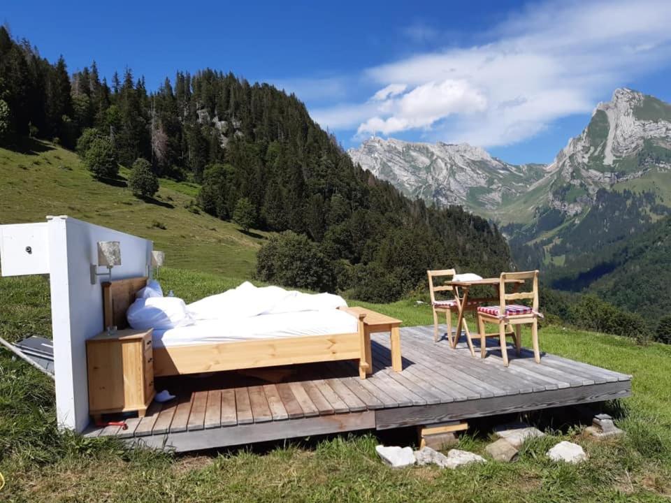 Ferienwohnung Haus Am Bach In Toggenburg Wildhaus Dış mekan fotoğraf